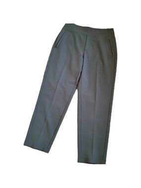 Athleta Endless High Rise Pants Womens 8 Stretch Pull On Pockets Career Green